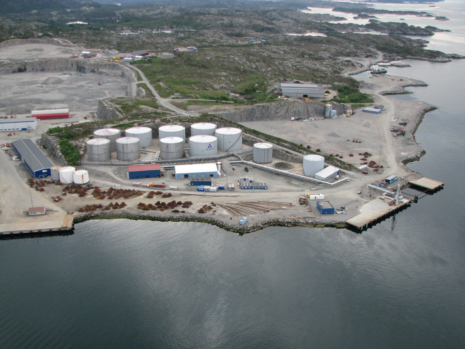 2011 Norway terminal expansion.